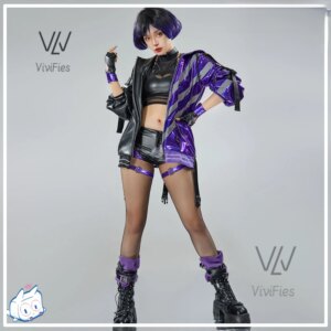 Game Tekken 8 Ling Reina Cosplay Fantasia Costume Disguise for Adult Women Tops Shorts Outfits Halloween Carnival Party Clothes