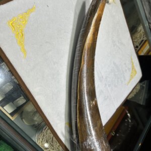 Ice Age Pure Natural Mammoth Raw Material Yin-Yang Beads Handmade Decoration Solidified Raw Material Handle Material Package