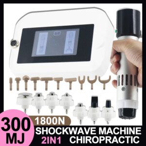 300MJ Shockwave Therapy Machine For Effective ED Treatment Tendon Pain Relief Body Massage Plantar Fasciitis