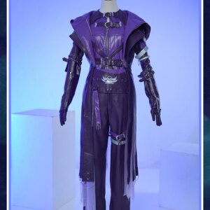 Cos-Mart Love And Deepspace Leading Lady Cosplay Costume Dark Night Hot Game School Halloween Dance Role Play Clothes