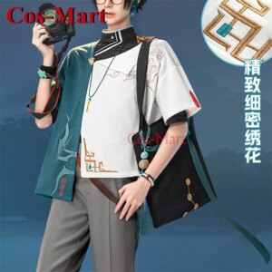 Cos-Mart Hot Game Honkai: Star Rail Dan Heng Cosplay Costume Xidi Hongcun Handsome Uniform Activity Party Role Play Clothing