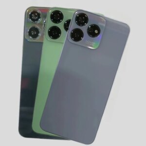 Phone Housing Middle Frame+Glass Battery Back Cover Case Panel Lid Rear Door+ Camera Lens for ZTE Axon 50 Lite