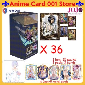 Kabao Genuine case wholesale Anime JoJo Card Bizarre Adventure Kujo Jotaro Kakyoin Noriaki Collection child Toys Gifts