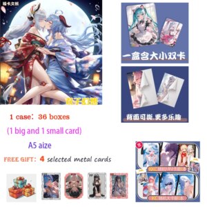 2025 Goddess Story Fuka Cultural And Creative Gemini Collection Card Fantasy Anime Beauty Sexy Swimsuit Bikini Booster Box