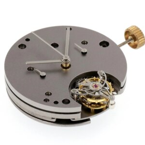 chronograph tourbillon movement Fully automatic mechanical Thickness 8.10mm Diameter	38.00mm