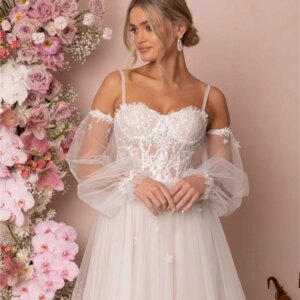 Sexy Spaghetti Strap Bridal Gown 2025 Charming Applique Bridal Dress Elegant Knee-Length Wedding Dress Vestido De Noiva