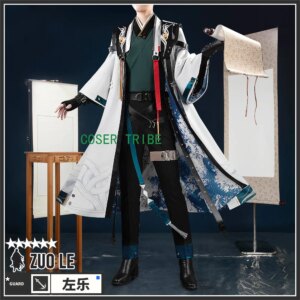 COSER TRIBE Arknights Zuole Juvenile Tour Cosplay Costume Cos Game Anime Party Uniform Hallowen Play Role Clothes Clothing