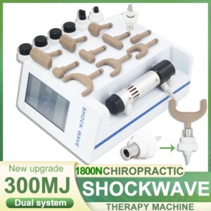 300mj Shockwave Therapy Machine Pain Relief Body Relax Muscle Massager Shock Wave Physiotherapy Device Chiropractic Adjust Gun