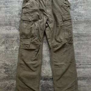 VISVIM WMV 19AW EIGER military feng shui wash overalls large pockets multi-pocket casual trousers