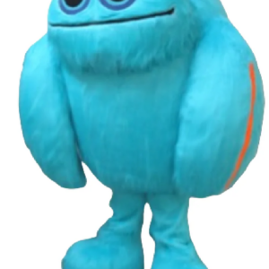 blue monster mascot costume custom fancy costume anime cosplay kit mascotte theme fancy dress carnival costume b0184