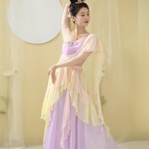 Dunhuang Dancing Dress Hanfu Kweichow Moutai Costume Women’s Classical Dance New Ethnic