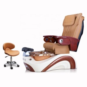 Fiberglass Basin No Plumbing Salon Modern Foot Spa Manicure Pedicure Chair