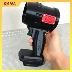 RANA Violent Fan High-Power Brushless Hair Dryer Handheld Turbo Jet Fan Electric Blower For Battery