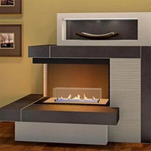 morden chimeneas kamin ethanol burner  electric  bio fireplace 60 inch