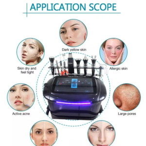 Multifunction Skin Management Wrinkle Blackhead Removing Facial Care Machine 9 in 1 Ultrasonic Comprehensive Machine