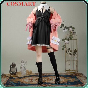 COSMART Vtuber Ali Cosplay Costume Cos Game Anime Party Uniform Hallowen Play Role Clothes Clothing