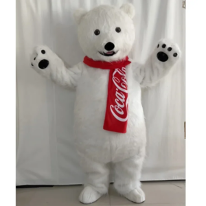 coker poar bear Mascot Costumes