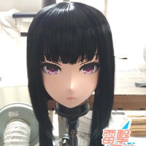 (X-KM220)Quality Handmade Female/Girl Resin Japanese Cartoon Character Animego Cosplay Kigurumi Mask Crossdresser