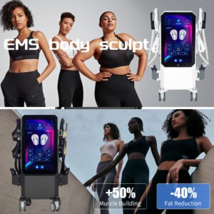 6500W Professional Sculpting RF Fat Loss Build Muscle Machine ABS Muscle Stimulator Body Slimming Muscle Toning.