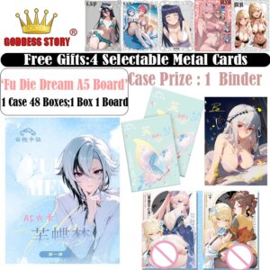 Fu Die Dream A5 Board Game – Goddess Story Collection Anime Swimsuit Party Cards for Girls Party Favoriting Doujin Hobbies Gift