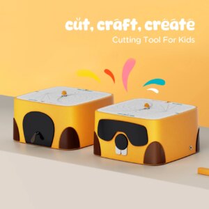 BeaverBot C1 Cardboard Construction Tool CardboardCraft Cutting Activity Safe Cutter For Kids Cardboard Cutter Kids