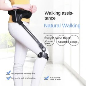 Elderly Stroke Hemiplegia Rehabilitation Walking Aids Lower Limb Assistance Exercise Leg Lifting Exoskeleton Orthosis Fixator