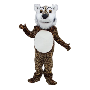 Baby Leopard Cub Mascot Costume Adult Size Wild Theme Carnival Party Cosply Mascotte Outfit Suit Fancy Dress FREE SW988