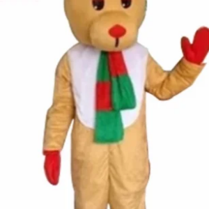 New Adult Halloween Christmas Deer Mascotte Fancy Cartoon Mascot Costume Plush Fancy Dress Mascot Costume