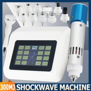 Hot sale Professional Shock Wave Ultrasonic Therapy Machine For ED Treatment Muscle Pain Relief Massage 300MJ Shockwave Massager