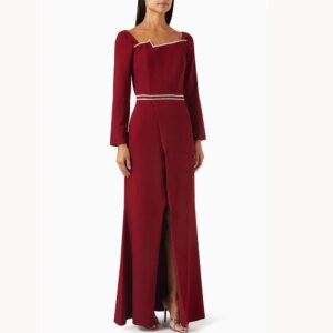 Crepe Evening Dress For Sexy Women 정장원피스 Vestidos de festa Elegant Fashion Off The Shoulder Leisure Cocktail Prom Gown 2024