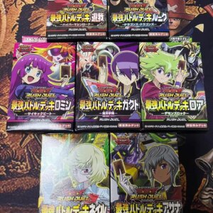 7Pcs Yugioh KONAMI Rush Duel RD Sevens Structure Deck Romin Oudou Yuuga Japanese Collection Sealed Booster Boxes