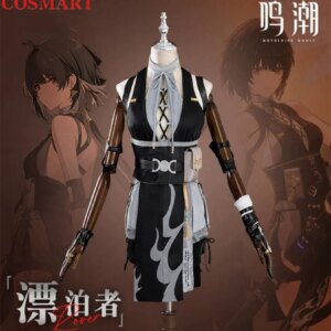 COSMART Wuthering Waves Heroine Rover Game Suit Sexy Lovely Uniform Cosplay Costume Halloween Carnival Party Outfit Women