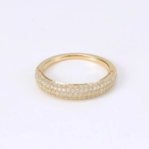 Provence10K 14K 18K Yellow Gold Rings HPHT D VS Lab Grown Diamond Customized Rings for women Luxury Engagement fine jewelry