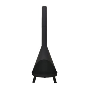 Modern Style Portable Wood Pellet Fireplace Portable Camping Stove With Fire Poker