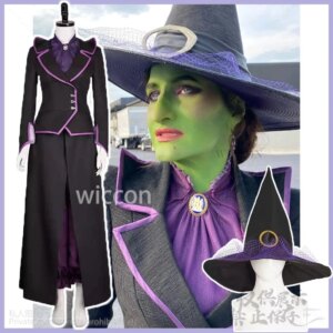 Harkness Roleplay Anime Movie Cosplay Agathaa Shirt Witch Costume Coat Skirt Hat For Halloween Christmas Party Suit Customized