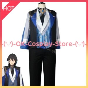 [Custom Made] Game Ensemble Stars Sakuma Rei Cosplay Costume Anime Clothing Party Suit Top Pants Coat Halloween Carnival Uniform