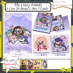 The Crazy Family New Goddess Story Cards Full Set Anime Goddess Character Albedo Nezuko Rem Nami Power Zero 2