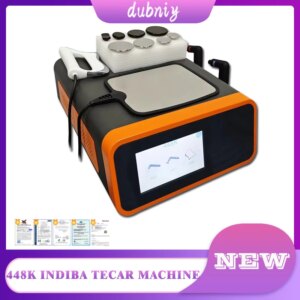 INDIBA Tecar 448KHZ Cavitation Body Care System RET CET Slim Machine for Pain Relief Weight Loss Spain Technology