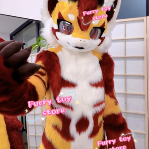 Animal Suit Fursuit Wearable Furry Cute Furry Cosplay Costume Furry Suit Full Set Of Genuine Handmade Comic Show Cute Cartoon