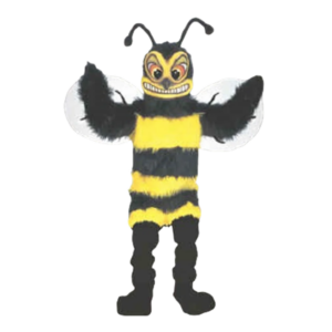 Long Hair Fierce Hornet Plush Mascot Costume Adult Size Mascotte Mascota Halloween Carnival Outfit Suit Fancy Dress SW540