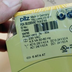 PILZ 774040 Safety Relay PZA 30/230VAC