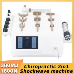 300MJ Shockwave Therapy Machine Effective Relief For Musculoskeletal Disorders Relief Joint and Muscle Pain 1800N Chiropractic