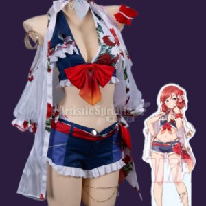 Lovelive Nishikino Maki Women Swimsuit Cosplay Costume Cos Game Anime Party Uniform Hallowen Play Role Clothes Clothing