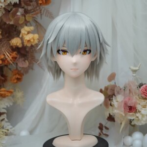 (NFD38–38)Customize Full Head With Lock Pretty Female/Girl Japanese Animego Character Kig Cosplay Kigurumi Mask Crossdress Doll