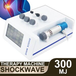 Portable Shockwave Therapy Machine 300MJ For ED Treatment Shoulder Back Pain Relief Easy Operation Physiotherapy Massager