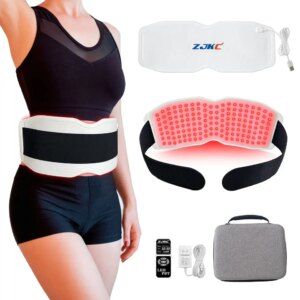 ZJKC Red Light Therapy Pad 660nm 850nm 940nm Infrared Shoulder Wrap Promote Blood Circulation Burn Fat and Lose Weight