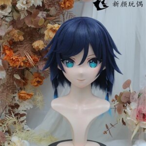 Kigurumi Hara God, Wendy Kigurumi mask Full Headband Lock Cosplay Headshell Props Costume Anime Game