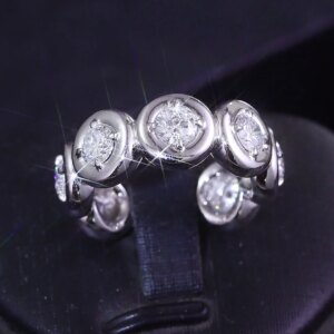 Provence custom 10K/14K gold rings cushion color change stones lab alexandrite gemstone diamond rings Custom Anniversary Gift