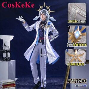 CosKeKe Sunday Cosplay Hot Game Honkai: Star Rail Costume Gentlemanly And Fashion Uniform Men Activity Party Role Play Clothing