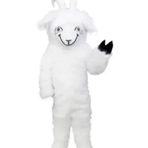 New Adult Hot Sale Foam Cute Goat Sheep Cartoon Mascot Costume Plush Christmas Fancy Dress Halloween Mascot Costume